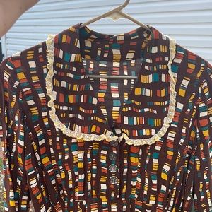 HAND MADE DRESS FRIM 1940